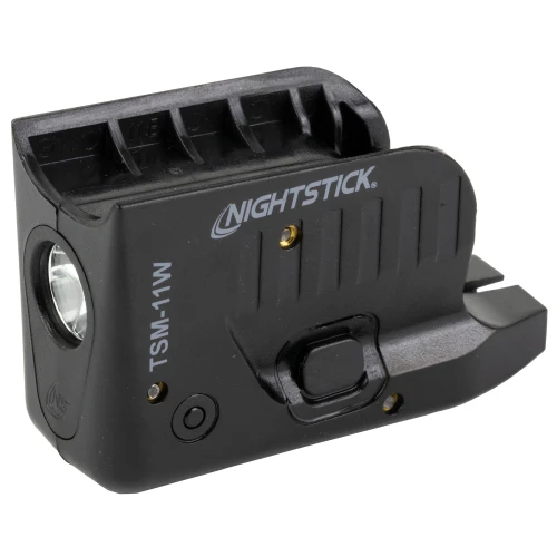 Nightstick TSM-11W Tactical Weapon-Mounted Light, black LED light for Glock G42/G43/G43X/G48 with ambidextrous switch and USB magnetic charger