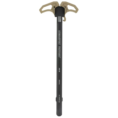 Armaspec Victory AR10 Charging Handle FDE – Ambidextrous Ergonomic Design with Gas Vents