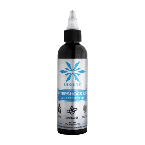Legend Outdoor Gear AS-SB-4, Aftershock Clp Squeeze Bottle for shock absorption and lubrication.