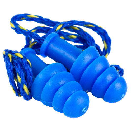 Walker's GWP-TPRCORD-BL WALKER'S 1PK BL CRDED EARPLUG WALGWP-TPRCORD-BL