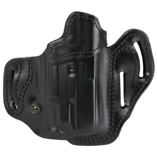DeSantis Gunhide Vengeance Scabbard OWB Holster #201BA6VZ0, premium full grain steerhide holster with adjustable retention and multiple carry positions.