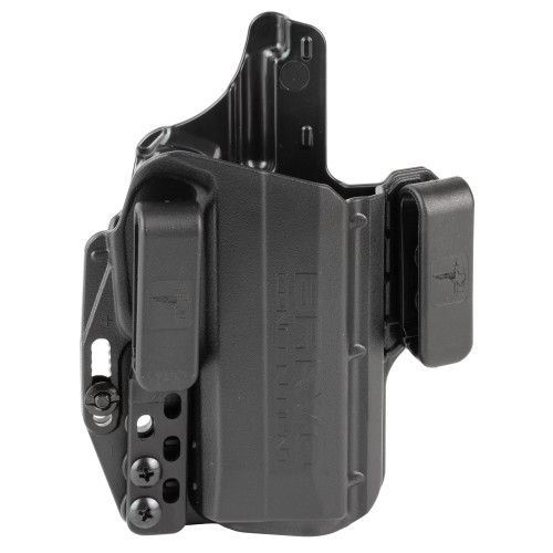Bravo Concealment BC20-1036 IWB Torsion Holster for Sig P365 X Macro, black adjustable retention, tuckable design, 1.50 inch belt loops.