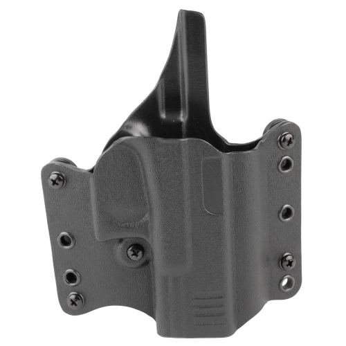 DeSantis Gunhide Raptor 2.0 OWB Holster for GLOCK 17/19, black premium Kydex deep concealment holster with secure screw adjustments and ergonomic design.