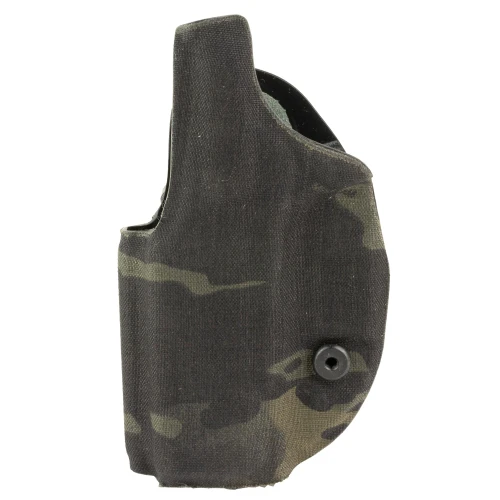 Safariland 20-172-711 Minimalist IWB Holster - Suede Lined and Tension Adjustable for Taurus G2C/G3C, Multicam Black, shown from side view on white background.