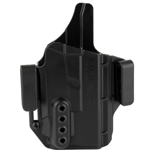 Bravo Concealment BC40-1010 IWB Holster for Glock 19 with TLR-7, an adaptive concealed carry solution featuring torsion technology for maximum comfort and concealment.