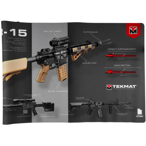 TekMat TEK-42-AR15-WPD TEKMAT DOOR MAT WEAPONS PLATFORM TEK42-AR15-WPD