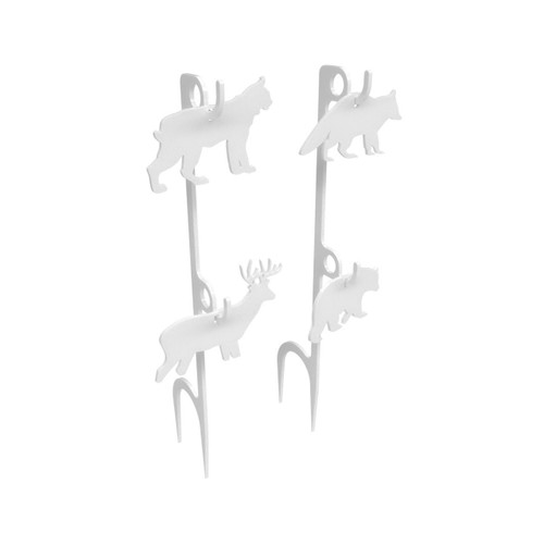 Birchwood Casey BC-41579 Birchwood Casey RIMFIRE AR500 Animal Target Set - Durable & High Visibility Shooting Targets BC41579
