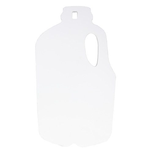 Birchwood Casey AR500 3/8" Silhouette Milk Jug Target - Durable Steel Shooting Target