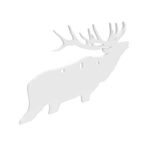 Birchwood Casey BC-47700 Birchwood Casey BC-47700 AR500 3/8" Silhouette Elk Target - Durable Steel Shooting Target for Precision Training BC47700