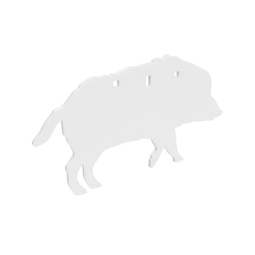 Birchwood Casey BC-47709 AR500 3/8" Silhouette Boar Target - Durable & Precision Shooting