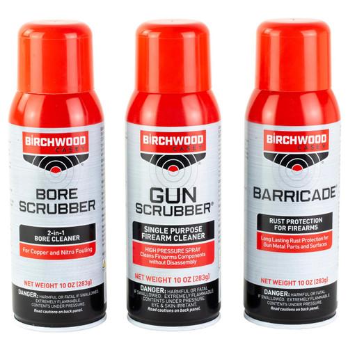 Birchwood Casey BC-33309 Birchwood Casey BC-33309 1-2-3 Aerosol Value Pack - Ultimate Gun Maintenance Solution BC33309EA