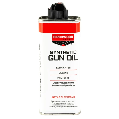 Birchwood Casey BC-44128 Gun Oil - Premium Lubricant, Protects & Reduces Friction for All Climates