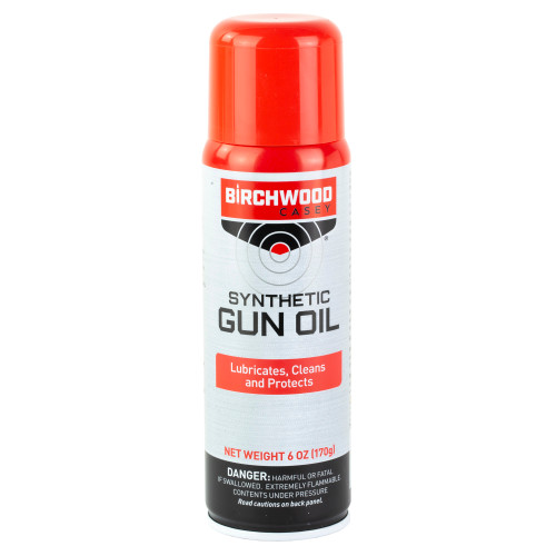 Birchwood Casey BC-44135 Synthetic Gun Oil - Premium 6oz Firearm Lubricant for Superior Protection
