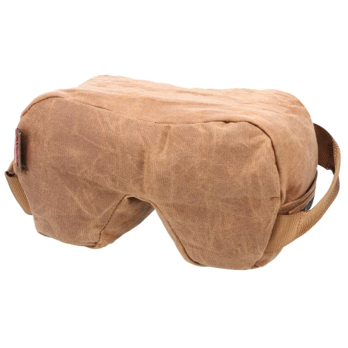 Birchwood Casey BC-BAG-SSFLU Shooting Support Bag, lightweight and durable waxed canvas shooting bag for stable shooting support.