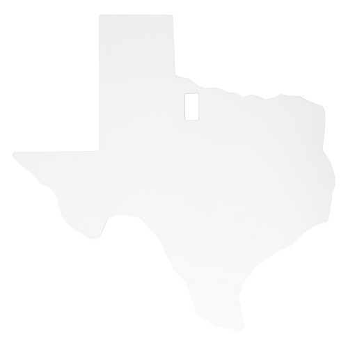 Birchwood Casey BC-47721 AR500 3/8" Silhouette Texas White Target - Durable Shooting Practice