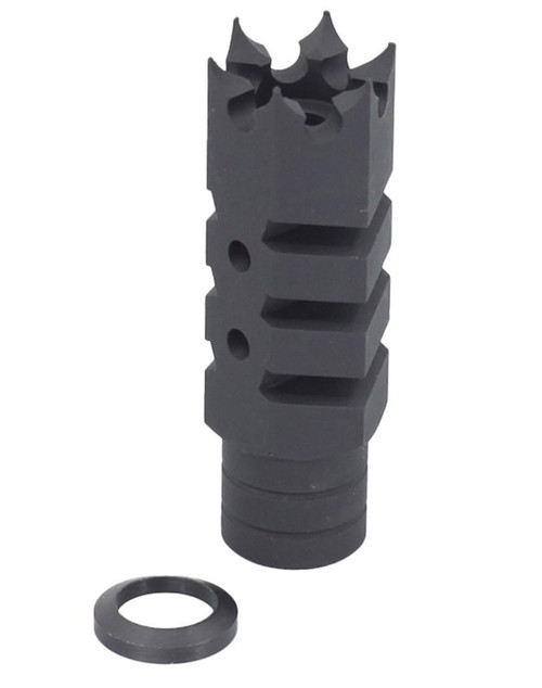 ABCSportZ TS-MZ22B AR15 Standoff Muzzle Brake & Crush Washer