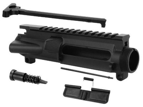 TacFire Tacfire UP01-C2 Stripped 5.56x45mm NATO Upper Receiver Kit with Forward Assist, Dust Cover, Charging Handle, and related components