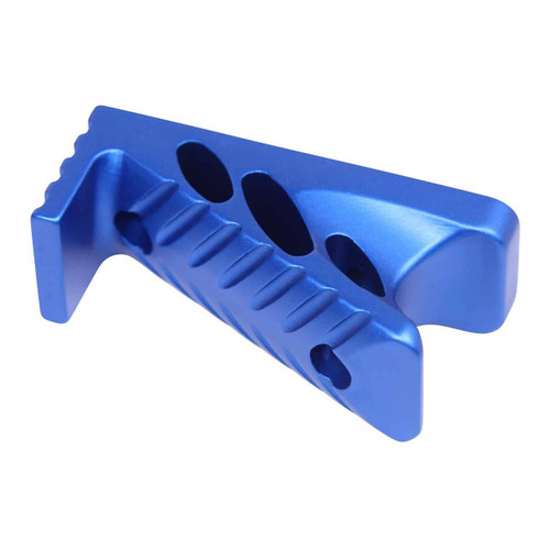  Guntec USA ANGLE-MICRO-BLUE M-LOK Micro Angle Grip (Anodized Blue) 