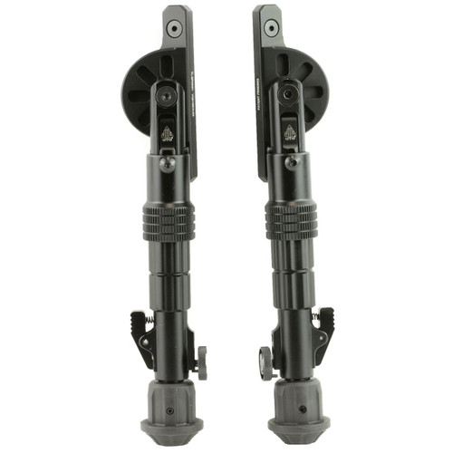 Leapers, Inc. - UTG UTG RECON FLEX K-MOD BIPOD BLK, black tactical bipods for rifles with adjustable legs and mounting hardware