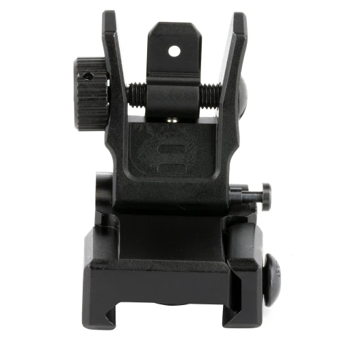 Leapers, Inc. - UTG MNT-955 scope mount, black, compact design with adjustable screw and mounting rails.