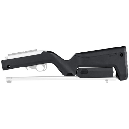Magpul X-22 Backpacker Stock for Ruger 10/22 Takedown - Lightweight Polymer, Integrated Storage, Ergonomic Design - MAG808-BLK