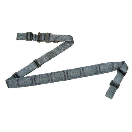 Magpul Industries MS1 Padded Sling MAG545-GRY, adjustable two-point sling for optimal shooting support.