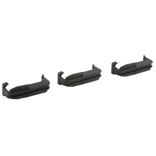Magpul Industries Magpul PMAG Dust/Impact Cover (Black, 3-Pack) - Ultimate Protection for 5.56x45 PMAG Magazines, black impact and dust covers for magazine protection.