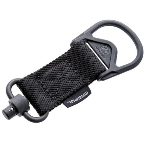 Magpul Industries MAG517-BLK Quick Detach Sling Swivel | Heavy-Duty & Versatile for One-Point & Two-Point Configuration