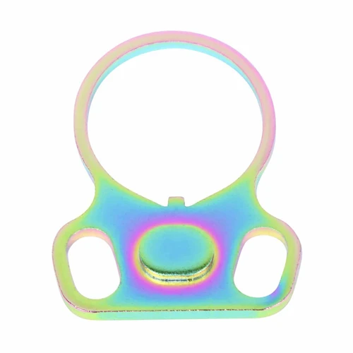 Guntec USA DOUBLE-EGG-RPVD Guntec USA DOUBLE-EGG-RPVD Ambi Single Point Sling Adapter (Rainbow PVD Finish) DOUBLE-EGG-RPVD