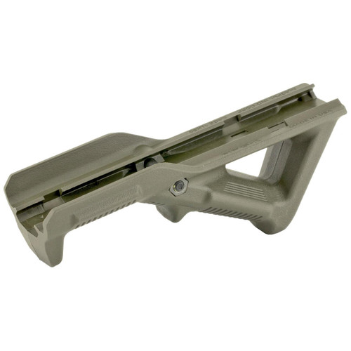 Magpul Industries (Afg1) Angled Foregrip OD, tactical firearm accessory in olive drab color with ergonomic design for improved grip and control.
