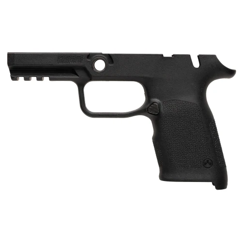 Magpul Industries MAG1431BLK EHG SG9 Compact Grip Frame for SIG Sauer P320, black textured grip and enhanced magazine release.