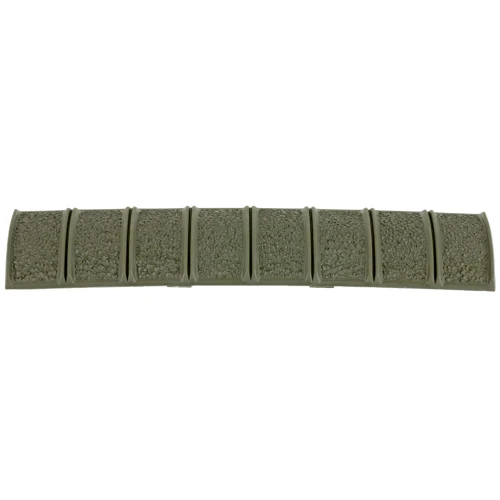 Magpul Industries MAG012-ODG XT Rail Panels - Low-Profile 1913 Picatinny Rail Protection & Control, olive drab green textured rail panel for firearm customization.