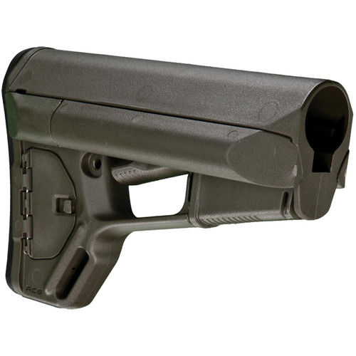 Magpul Industries MAG370OD ACS Carb Stock Mil-Spec OD, tactical rifle stock in flat dark earth color designed for durability and adjustable fit.
