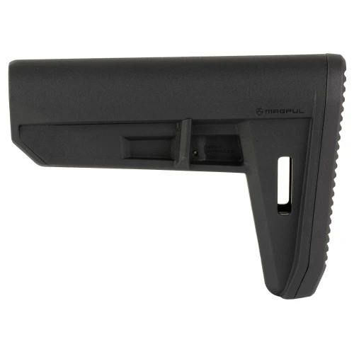 Magpul Industries MOE Trigger Release Stock, lightweight polymer stock with adjustable length of pull and toolless installation for rifles.