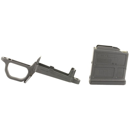 Magpul Industries MAG497BLK Hunter 700 SA Mag Well Black, firearm accessory and magazine well for enhanced firearm efficiency.