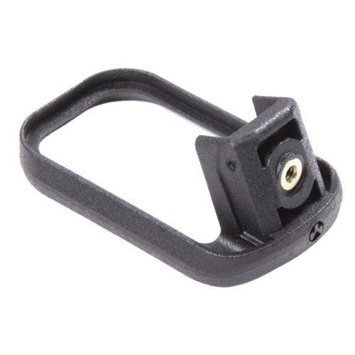 Magpul Industries Magpul GL Enhanced Magazine Well - Optimized Glock Frame Accessory (MAG908-BLK), black magazine well adapter with a durable construction and mounting screw.
