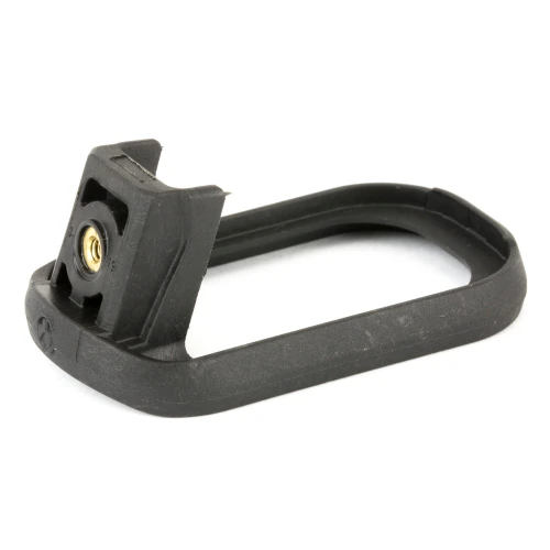 Magpul Industries MAG940-BLK Enhanced Magazine Well for Glock, black polymer magazine well with a metal insert, designed for optimal reloading and concealment for Glock Gen 3 G19, G23, G32, G38 pistols.