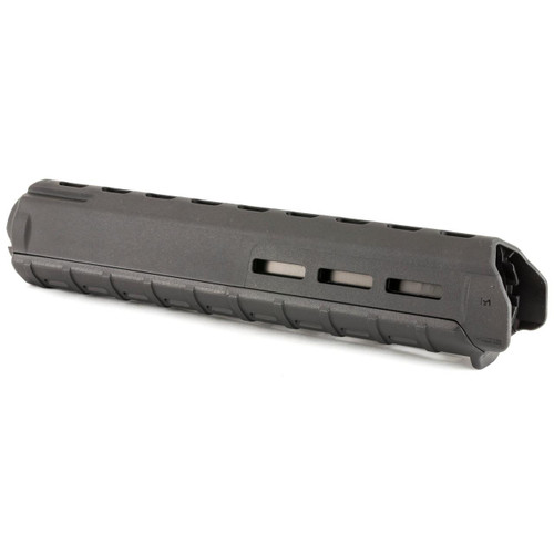 Magpul Industries MAG427BLK Moe M-Lok Handguard Rifle Blk, black lightweight handguard with M-Lok slots for customization.