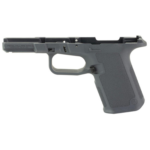 Magpul Industries MAG1436-GRY Ehg Rg9 Grip Rxm Compact Gry, image of a gray pistol grip with textured surface for enhanced handling and ergonomic design.