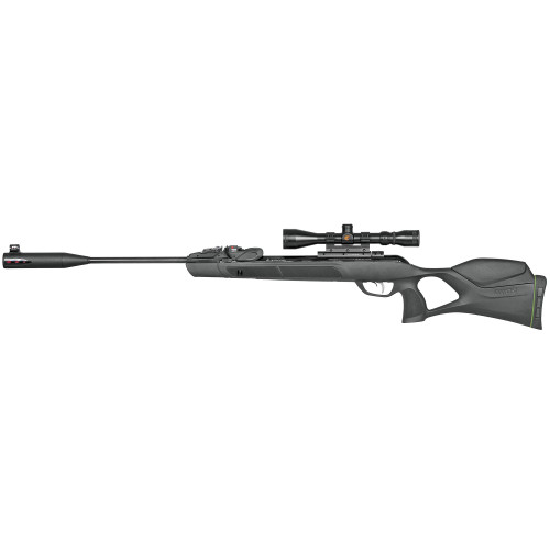 Gamo USA 611003865554 Swarm Magnum G3I .22 W/Scp, modern air rifle with scope and synthetic stock designed for precision shooting.