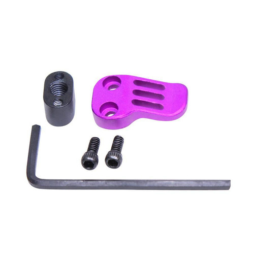  Guntec USA EXT-MC-PURPLE Extended Mag Catch Paddle Release (Anodized Purple) 