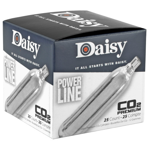Daisy 997025-604  #7025 Co2 Cylinders 25/Bx