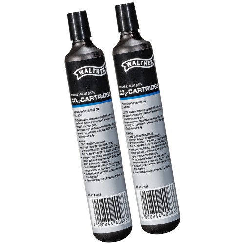 Umarex 2252534 Walther 88G Co2 Cylinder 2/Pk