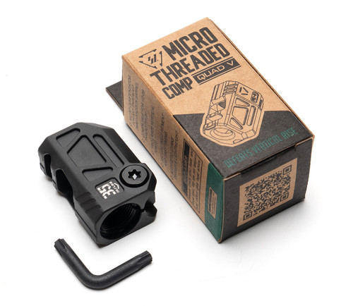 Strike Industries SI-MC-QUAD-V Micro Threaded Comp Quad V