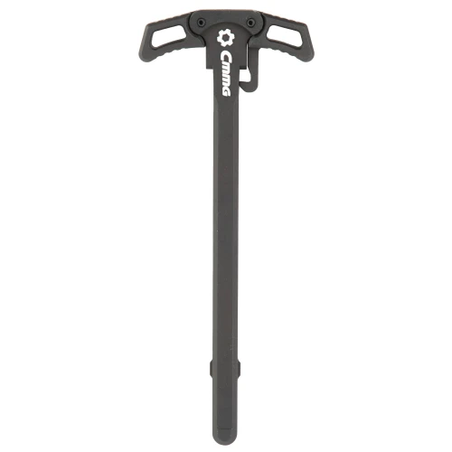CMMG ZEROED Ambidextrous Charging Handle for AR15 - Durable 7075 Aluminum, Black Finish, Perfect Grip