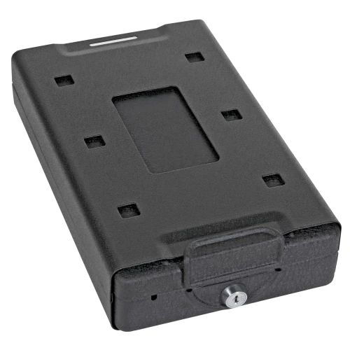 Bulldog Cases BD1100, rugged black protective carrying case with lock and handle for electronic equipment.