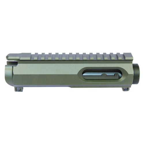 Guntec USA GT-UPPER-9-GREEN Guntec USA GT-UPPER-9-GREEN AR-15 9mm Dedicated Stripped Billet Upper Receiver (Anodized Green) GT-UPPER-9-GREEN
