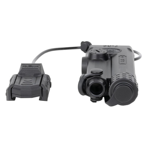 Holosun Technologies IRIS-IR1 IRIS 1 REMOTE CABLE IR LASER, a tactical remote cable laser device with a compact design and connection cable.