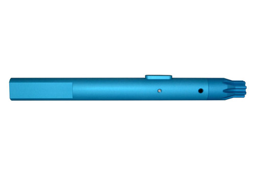Presma .223 Barrel Vise Block Rod with Torque Block for .750" Barrels - AR-15, blue
