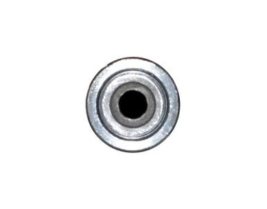 Presma 1/2x28 Thread Protector, top view showing black carbon steel with 0.712-inch outer diameter.